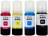 Ang COMPATIBLE REFILL INK FOR Epson L3250 Multi Function WiFi Color Printer 003 INK Black + Tri Color Combo Pack Ink Bottle