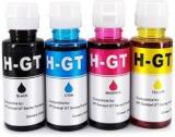 Ang GT 51 & GT52 Ink Refill Ink For Use In HP DeskJet 5810, 5811, 5820, 5821 Black + Tri Color Combo Pack Ink Bottle