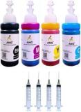 Ang Ink For Can E560, E3370, E4570, MG2577S, MG2570S, MG3570 Black + Tri Color Combo Pack Ink Cartridge