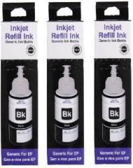 Ang L565 ink / Compatible For Epson L565 Refill Ink Multi Function Printer Compatible ink Black 70 ML Each Bottle Black Color Ink Black Ink Bottle