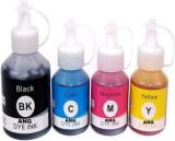 Ang Refill Ink For Brother DCP T310, T300, T510, T500, T910, T710, T400W, T450W, T300W, T800W, T700, T810, J100 Printer B/C/Y/M Brother Ink Bottle Black + Tri Color Combo Pack Ink Cartridge