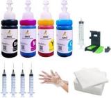 Ang Refill Ink For Printer 1210, 1211, 1212, 1213, 2330, 2331, 2332, 2333, 2720, 2721, 2729 Black + Tri Color Combo Pack Ink Bottle