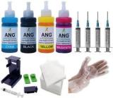 Ang Refill Kit For Canon PIXMA E3370, TS3370S Printer Ink Cartridge PG 745 CL746 Black + Tri Color Combo Pack Ink Cartridge