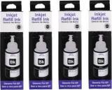 Ang T664 Black Ink Bottole 4 Piece Pack: L100 L110 L130 L200 L210 L220 L310 L355 L300 L350 L380 L385 L485 L550 L565 L360 L365 L455, L485 L555 L655 L1300 Black Ink Bottle