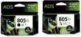 Aos HP 805XL1SET Black + Tri Color Combo Pack Ink Cartridge