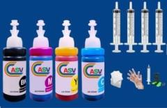 Asv deskjet for Refill p Black + Tri Color Combo Pack Ink Bottle