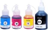 Asv REFILL INK FOR Brother BTD60BK With BT5000C, BT5000M, BT5000Y For Ink Tank Black + Tri Color Combo Pack Ink Bottle