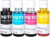 Axel GT51 Refill Ink For 310, 315, 319, 410, 415, 419, GT5810, GT5820, GT5821 Black + Tri Color Combo Pack Ink Bottle