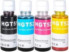 Axel GT51 Refill Ink for 310, 315, 319, 410, 415, 419, GT5810, GT5820, GT5821 Black + Tri Color Combo Pack Ink Bottle