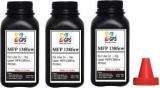 Black HP Laser MFP 138fnw Printer Toner Powder PACK OF 3 BOTTLE 80 GMS. Black Ink Toner Powder