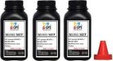 Black HP LASERJET M1005 MFP / M1005 Refill Toner Powder 100 Gms Pack Of 3 Bottle Black Ink Toner Powder