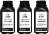 Black TN 2365 / TN450 Toner Powder Compatible For Brother HL L2321D, L2361DN, L2366DW, L2320d, DCP L2541DW, L2520D, MFC L2701D, L2701DW Pack Of 3 With Nozzle 100gm Each. Black Ink Toner