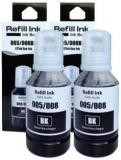 Canoff 008 Black Refill Ink For Black Twin Pack Ink Bottle