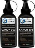 Cartridge Zone Toner Powder Refill For 12A, Q2612A / Non 303, Fx 9 Cartridge 100gm, Black Ink Toner Powder