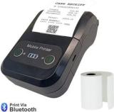 F2c 58mm Bluetooth Printer For Mobile Receipt Billing 2600 MAh Rechargeable Battery Suitable For Home Shops Office Etc