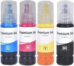 Finejet Ink Refill Black + Tri Color Combo Pack Ink Bottle