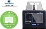 Flashforge Creator Pro Dual Extrusion 3D Printer Multi Function Printer