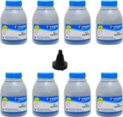 Formujet 36A Polyester Toner Powder 70g for Refilling Laser Jet Toner Cartridge 8bottles Black Ink Toner Powder