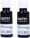 Good One Ink Refill Compatible For HP 310, 315, 319, 410, 415, 419, GT5810, 5GT820, GT5821 Inktank Printers Black Twin Pack Ink Bottle