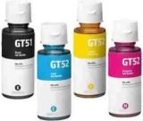 Gpn Print GT 51 & GT52 Ink Refill Ink For Use In For Compatible HP DeskJet 5810, 5811, 5820 Black + Tri Color Combo Pack Ink Bottle