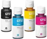 Gpn Print GT 51 & GT52 Ink Refill Ink For Use In HP DeskJet 5810, 5811, 5820, 5821 INK Black + Tri Color Combo Pack Ink Bottle