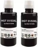 Gpn Print Refill Ink For HP GT51XL, GT53XL GT5810, GT5820, GT5811, GT5821 Black Ink Bottle