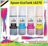 Gps Colour Your Dreams Epson EcoTank L6270 Series Mult Function Monochrome Inkjet Printer Ink Black + Tri Color Combo Pack Ink Bottle