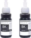 Greenberri Ink Compatible For Epson T664 L100, L110, L130, L200, L210, L220, L300, L385, L455 Black Twin Pack Ink Bottle