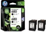 Hp 680 Black Twin Pack Ink Cartridge