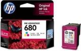 Hp Ink Hp 680 Tri Color Ink Cartridge Tri Color Ink Bottle