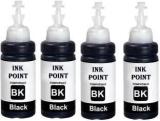 Inkpoint Refill Ink For Ep T664 Dye Ink Compatible EcoTank Inkjet Printer Epson L130 Black Ink Bottle