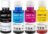 Inkspot GT51 Refill Ink For HP 310, 315, 319, 410, 415, 419, GT5810, GT5820, GT5821 Black + Tri Color Combo Pack Ink Bottle