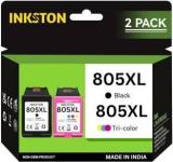 Inkston 805XL Black And Colo RCOMBO Black Twin Pack Ink Cartridge