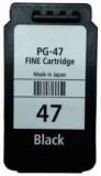 Inktech PG 47XL BLACK INK CARTRIDGE For USE In PIXMA E400/E410/E417/E460 Black Ink Cartridge