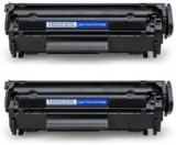 Itc 12A Toner Cartridge Combo Use In LaserJet 1020, M1005 Black Ink Toner