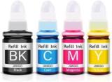 Jimigo GI790 Refill Ink For G1010, G2000, G2010, G2012, G3000, G3010, G3012, G4010 Black + Tri Color Combo Pack Ink Bottle