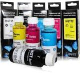 Kosh GT51 GT52 Refill Ink For HP GT 5810, 5820, 5821, For HP Ink Tank 310, 315, 410, 415, 419, 350, 450, 510, 550, 610 Printer Black + Tri Color Combo Pack Ink Bottle