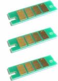 Morel Toner Reset Chip For Ricoh SP 210 & SP 210SU Toner Cartridge For Ricoh Printer Pack Of 3 Green Ink Toner