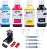 Needle 100ml Cartridge Ink Refill Suction Toolkit For HP, Canon Cartridge Printers Black Twin Pack Ink Bottle