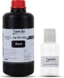 Needle Ep 001 / 003 Inkjet Ink Tank Refill Compatible For Epson L1110, L1455, L3100, L3101, L3110, L3115, L3150, L3151, L3152, L4150, L4160, L5190, L6160 CISS Ink Tank Printers Black Ink Bottle