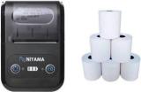 Niyama BT 58 2 Inch Bluetooth Thermal Receipt Printer With Extra 6 Paper Rolls