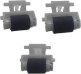 Padro Lower Paper Feed Pickup Roller Pack Of 3 For Epson L110, L210, L220, L360, L361, L380 Grey Ink Toner