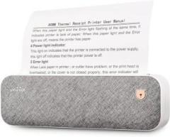 Periperi PeriPage A4 Size Mini Bluetooth Thermal Printer Inkless Portable Printer White Thermal Printer