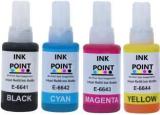 Printify INK POINT Ink For T664 Epson L130, L380, L220, L360, L455 Printers REFILL INK Black + Tri Color Combo Pack Ink Bottle