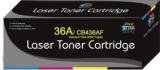 Printstar Cartridge 36A / CB436AF Black Toner Cartridge Compatible For HP LaserJet P1505, HP LaserJet P1505n Black Ink Toner