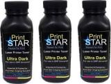 Printstar Ultra Dark Toner Powder Pack Of 3 For HP 12A / 15A / 49A / 53A Canon FX9 Toner Cartridge Black Ink Toner