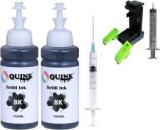 Quink Ink For 805 HP Cartridge Refill Hp Printer HP Deskjet 1210, 1211, 1212, 1213, 2330, Black Ink Bottle