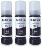 Quink NEW 001/003 Refill Ink For Epson L3110, L3150, L3250, L3152, L3210 Black Ink Bottle