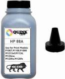 Quink Toner Refill Powder For HP 88A Printer Cartridge Black Ink Toner Powder