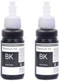 R C Print Ink Refill Epson T7741/664/672 Compatible For L655, L130, L360, L380, L350, L361, L565, L210, L220, L310, L355, L365, L385, L405, L455, L130, L485, L550, L1300 Black Twin Pack Ink Cartridge